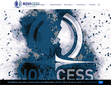 Tablet Screenshot of novacess.de